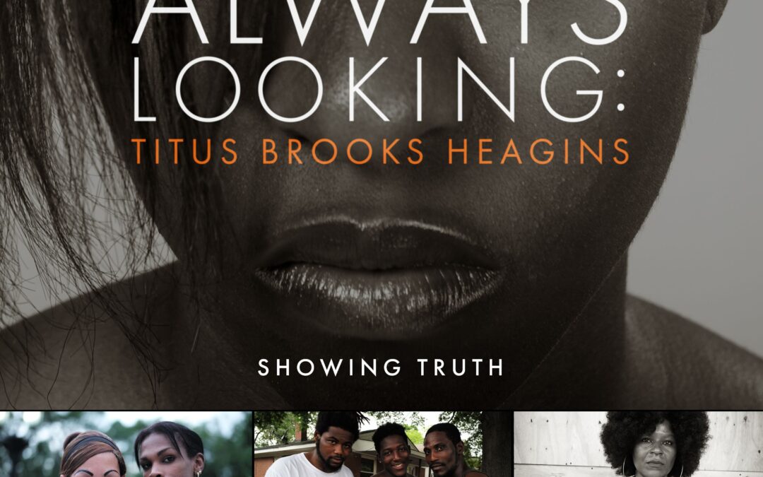 Movie poster of a film entitled "Always Looking"